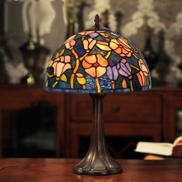 Tiffany Stained Glass Table...