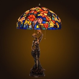 Tiffany Stained Glass Table...