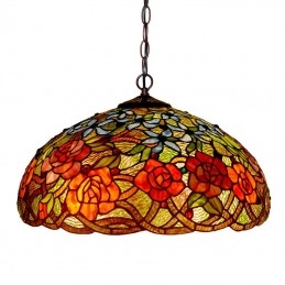 Rose Tiffany Stained Glass...