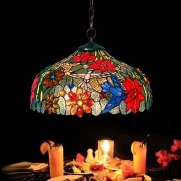 Retro Tiffany Stained Glass...