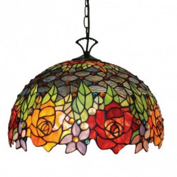 Rose Tiffany Stained Glass...