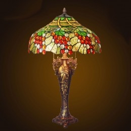 Tiffany Stained Glass Table...