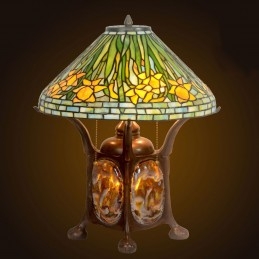 Tiffany Stained Glass Table...